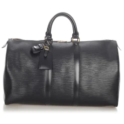 Louis Vuitton Vintage - Epi Keepall 45 - Black - Epi Leather Travel Bag - Luxury High Quality - Avvenice