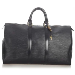 Louis Vuitton Vintage - Epi Keepall 45 - Black - Epi Leather Travel Bag - Luxury High Quality - Avvenice