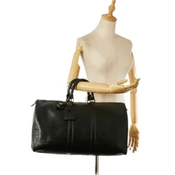 Louis Vuitton Vintage - Epi Keepall 45 - Black - Epi Leather Travel Bag - Luxury High Quality - Avvenice
