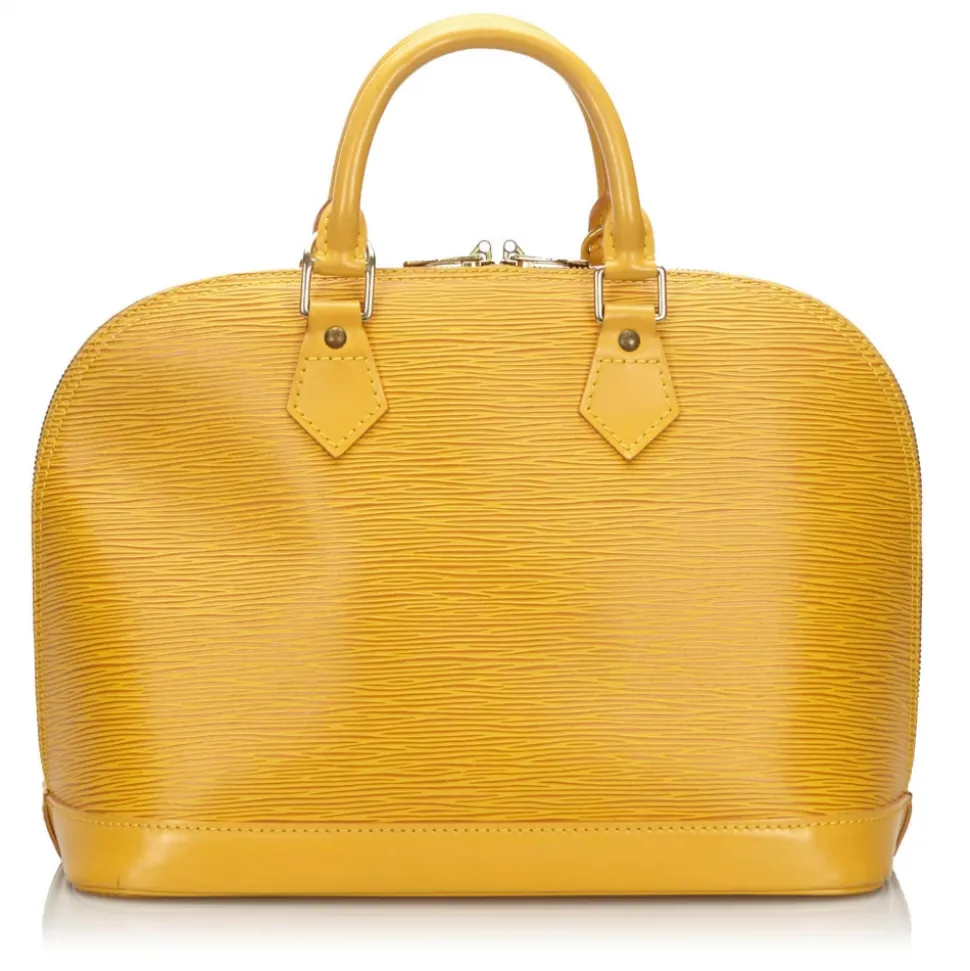 Louis Vuitton Vintage - Epi Alma PM - Yellow - Leather and Epi Leather Handbag - Luxury High Quality - Avvenice