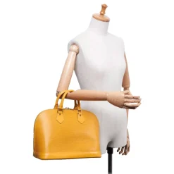 Louis Vuitton Vintage - Epi Alma PM - Yellow - Leather and Epi Leather Handbag - Luxury High Quality - Avvenice