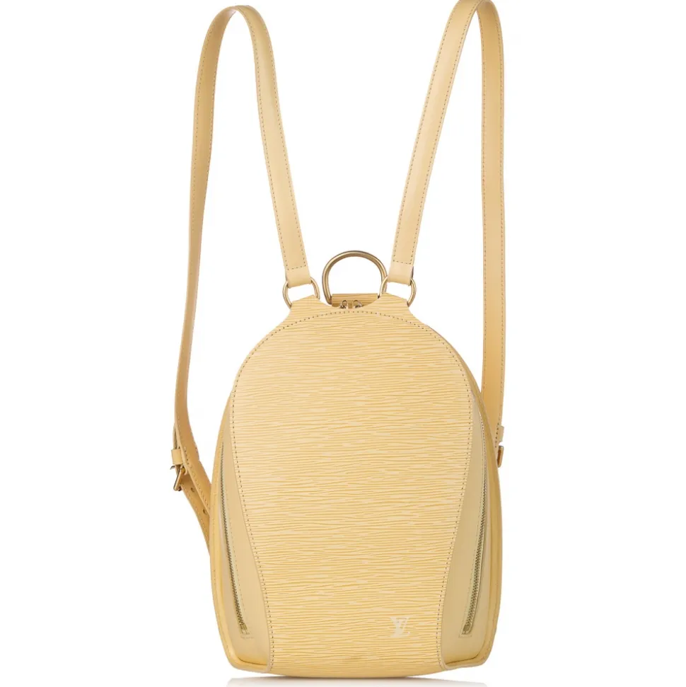 Louis Vuitton Vintage - Epi Mabillon - Yellow - Leather Backpack - Luxury High Quality - Avvenice