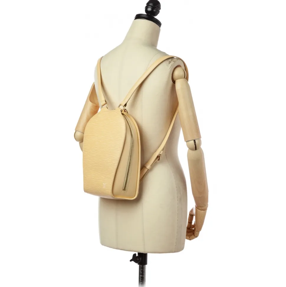 Louis Vuitton Vintage - Epi Mabillon - Yellow - Leather Backpack - Luxury High Quality - Avvenice