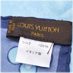 Louis Vuitton Vintage - Floral Silk Scarf - Blue - LV Silk Scarf - Luxury High Quality - Avvenice