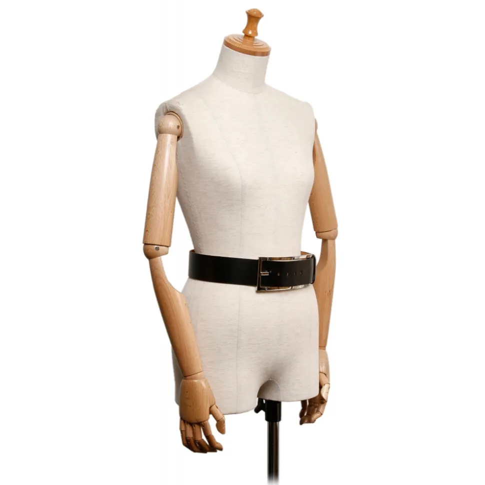 Louis Vuitton Vintage - Leather Belt - Black - Leather Belt - Luxury High Quality - Avvenice