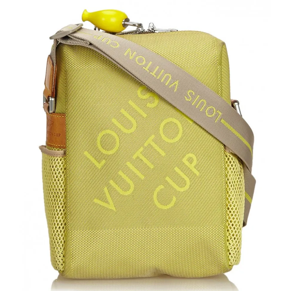 Louis Vuitton Vintage - LV Cup Weatherly Crossbody Bag - Yellow - Canvas and Leather Handbag - Luxury High Quality - Avvenice
