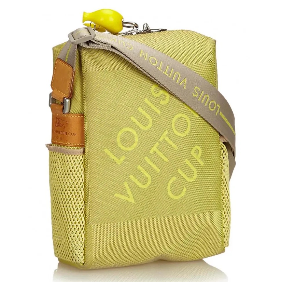 Louis Vuitton Vintage - LV Cup Weatherly Crossbody Bag - Yellow - Canvas and Leather Handbag - Luxury High Quality - Avvenice