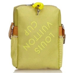 Louis Vuitton Vintage - LV Cup Weatherly Crossbody Bag - Yellow - Canvas and Leather Handbag - Luxury High Quality - Avvenice