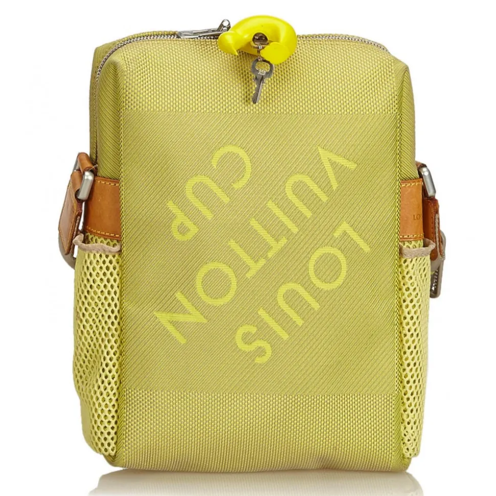 Louis Vuitton Vintage - LV Cup Weatherly Crossbody Bag - Yellow - Canvas and Leather Handbag - Luxury High Quality - Avvenice