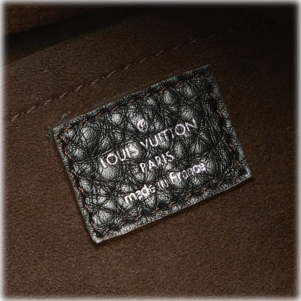 Louis Vuitton Vintage - Mahina Solar PM - Black - Calf Leather Shoulder Bag - Luxury High Quality - Avvenice