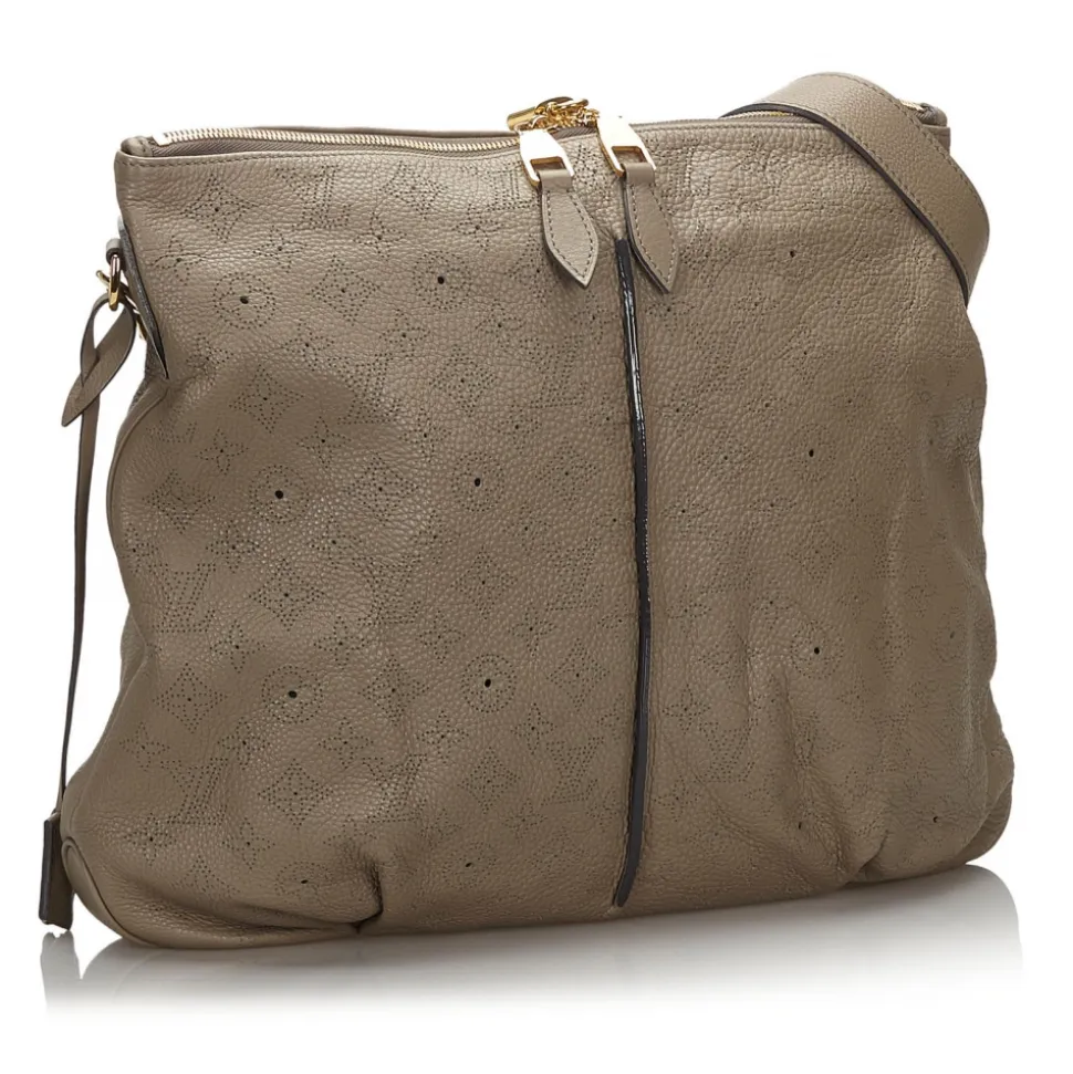 Louis Vuitton Vintage - Mahina Selene MM - Gray - Leather and Calf Handbag - Luxury High Quality - Avvenice