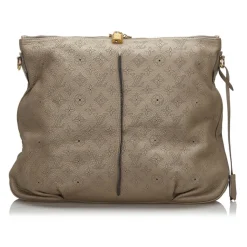 Louis Vuitton Vintage - Mahina Selene MM - Gray - Leather and Calf Handbag - Luxury High Quality - Avvenice