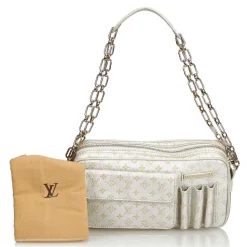 Louis Vuitton Vintage - McKenna Monogram Shine Bag - Gold - Monogram Canvas and Leather Handbag - Luxury High Quality - Avvenice