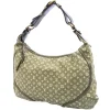 Louis Vuitton Vintage - Mini Lin Manon MM - Gray - Cotton and Calf Leather Shoulder Bag - Luxury High Quality - Avvenice