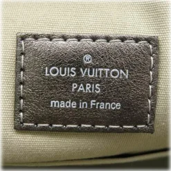 Louis Vuitton Vintage - Mini Lin Manon MM - Gray - Cotton and Calf Leather Shoulder Bag - Luxury High Quality - Avvenice