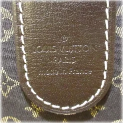 Louis Vuitton Vintage - Mini Lin Romance Hobo Bag - Brown - Cotton Handbag - Luxury High Quality - Avvenice