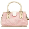 Louis Vuitton Vintage - Mini Lin Trapeze GM Bag - Pink - Fabric and Leather Handbag - Luxury High Quality - Avvenice
