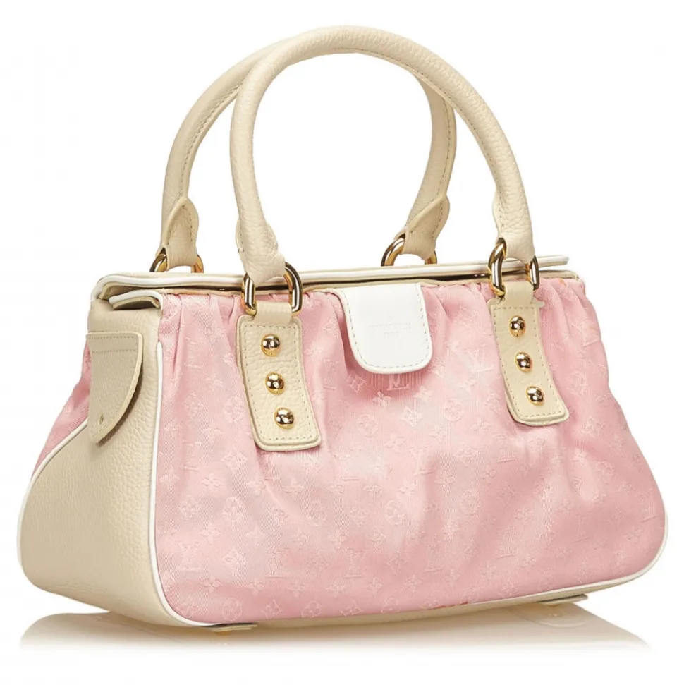 Louis Vuitton Vintage - Mini Lin Trapeze GM Bag - Pink - Fabric and Leather Handbag - Luxury High Quality - Avvenice