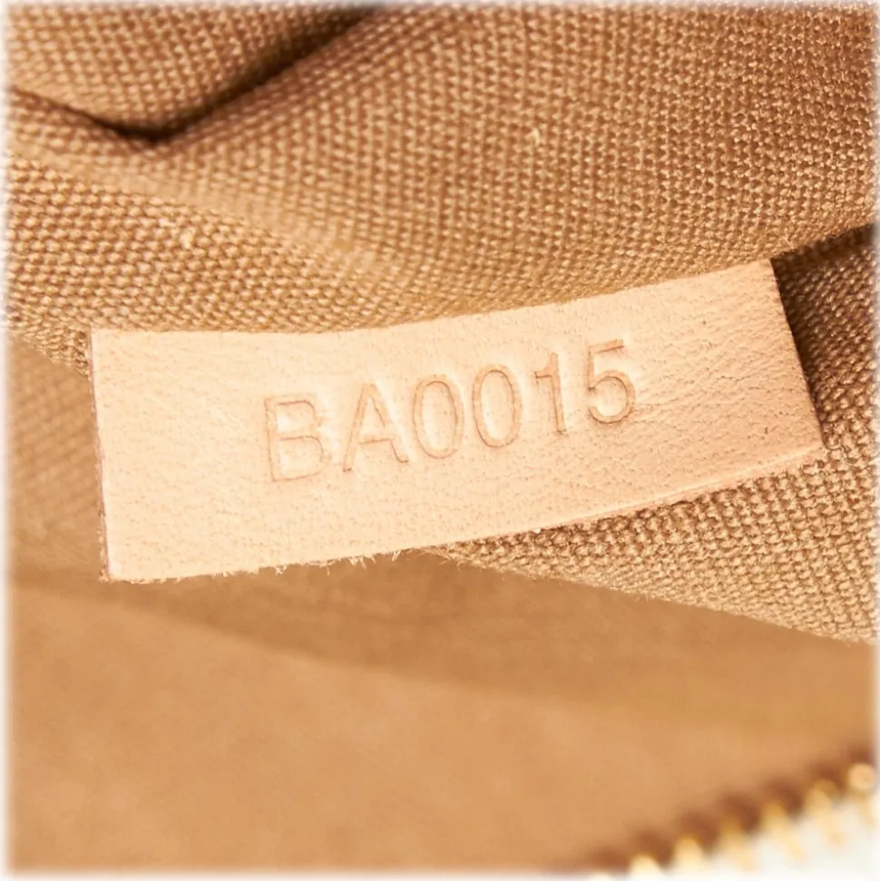 Louis Vuitton Vintage - Mini Lin Initiales Isfahan Travel Bag - Brown Camel - Fabric and Leather Handbag - Luxury High Quality - Avvenice