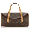 Louis Vuitton Vintage - Monogram Sonatine Bag - Brown - Monogram Canvas and Leather Handbag - Luxury High Quality - Avvenice