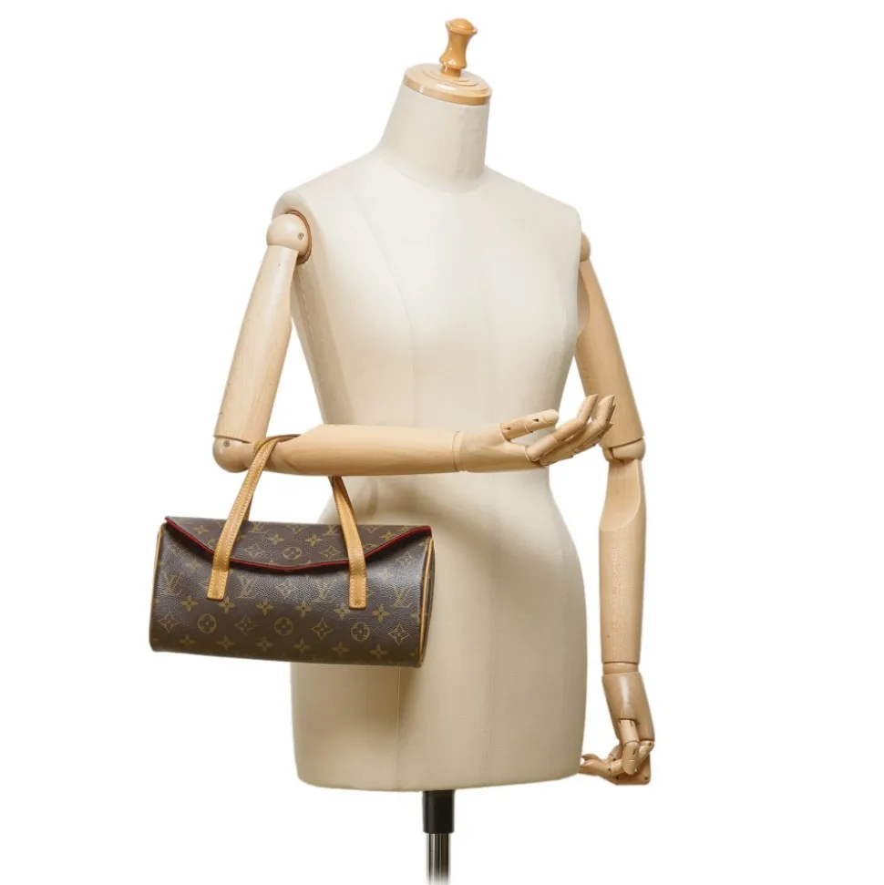 Louis Vuitton Vintage - Monogram Sonatine Bag - Brown - Monogram Canvas and Leather Handbag - Luxury High Quality - Avvenice