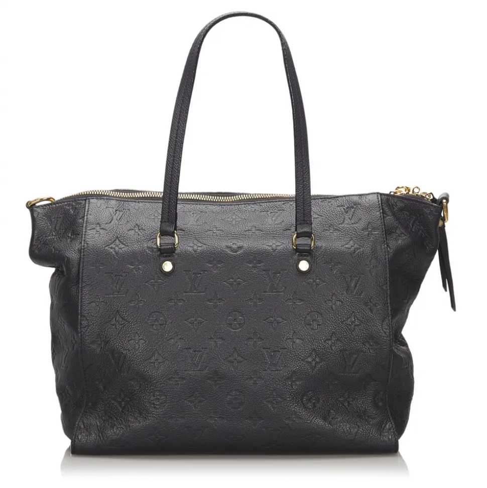 Louis Vuitton Vintage - Monogram Empreinte Lumineuse PM Bag - Navy Blue - Leather Handbag - Luxury High Quality - Avvenice