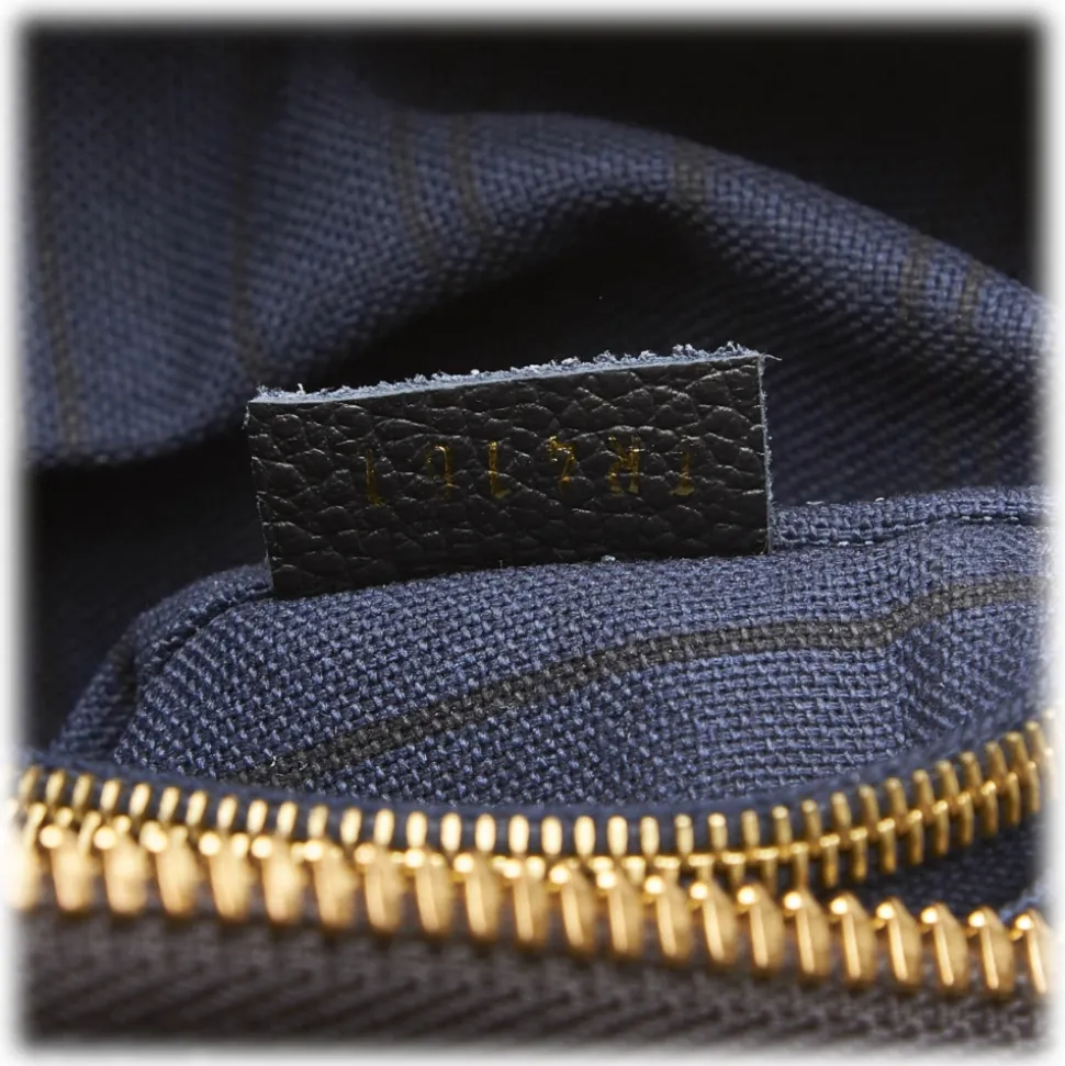 Louis Vuitton Vintage - Monogram Empreinte Lumineuse PM Bag - Navy Blue - Leather Handbag - Luxury High Quality - Avvenice