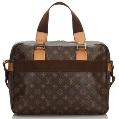 Louis Vuitton Vintage - Monogram Sac Bosphore Bag - Brown - Leather Handbag - Luxury High Quality - Avvenice