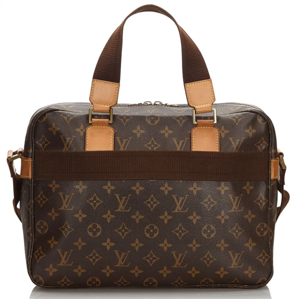 Louis Vuitton Vintage - Monogram Sac Bosphore Bag - Brown - Leather Handbag - Luxury High Quality - Avvenice