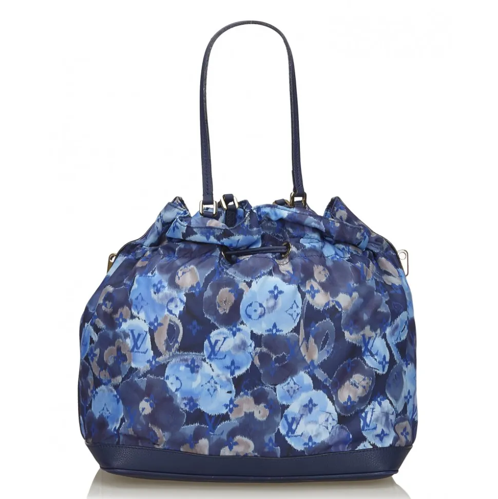 Louis Vuitton Vintage - Monogram Ikat Noefull MM Bag - Blue Multi - Canvas and Leather Handbag - Luxury High Quality - Avvenice