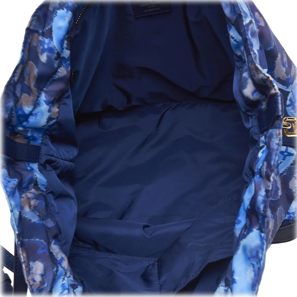 Louis Vuitton Vintage - Monogram Ikat Noefull MM Bag - Blue Multi - Canvas and Leather Handbag - Luxury High Quality - Avvenice