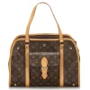 Louis Vuitton Vintage - Monogram Sac Baxter GM - Brown - Canvas and Vanchetta Leather Handbag - Luxury High Quality - Avvenice