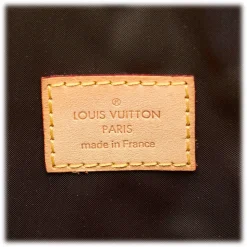 Louis Vuitton Vintage - Monogram Sac Baxter GM - Brown - Canvas and Vanchetta Leather Handbag - Luxury High Quality - Avvenice
