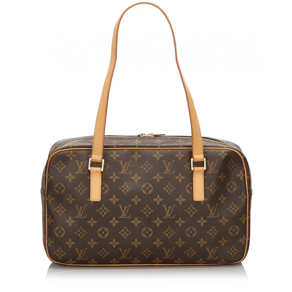Louis Vuitton Vintage - Monogram Cite GM Bag - Brown - Monogram Canvas and Vachetta Leather Handbag - Luxury High Quality - Avvenice