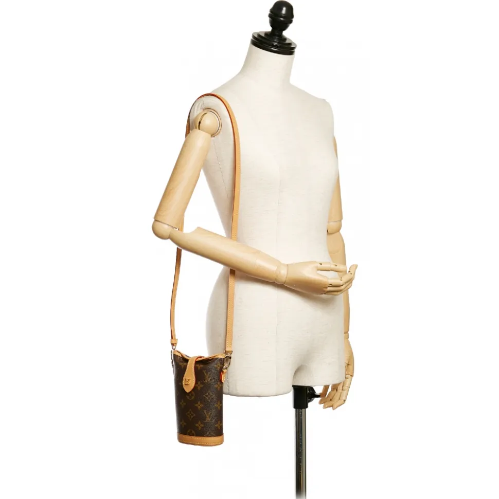 Louis Vuitton Vintage - Monogram Fold Me Pouch - Brown - Leather Handbag - Luxury High Quality - Avvenice