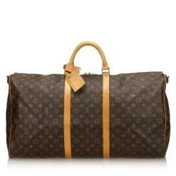 Louis Vuitton Vintage - Monogram Keepall Bandouliere 60 Bag - Brown - Monogram Leather Handbag - Luxury High Quality - Avvenice