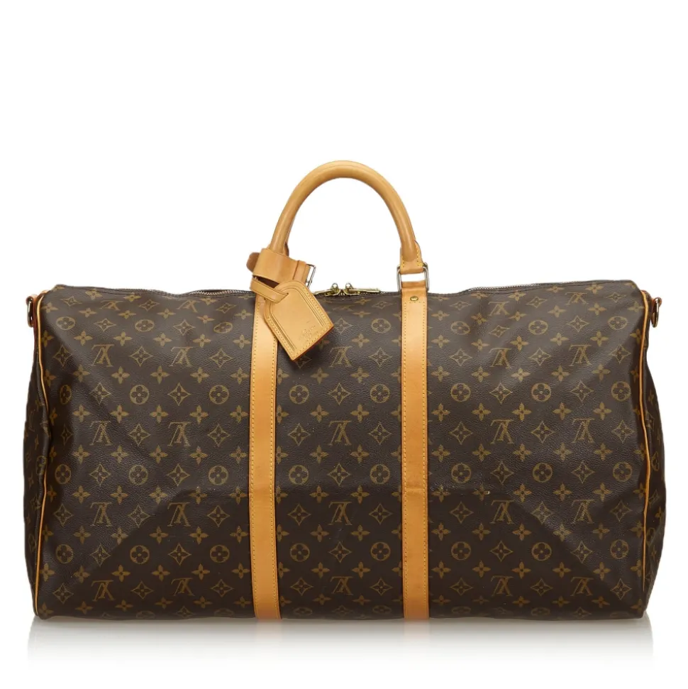 Louis Vuitton Vintage - Monogram Keepall Bandouliere 60 Bag - Brown - Monogram Leather Handbag - Luxury High Quality - Avvenice