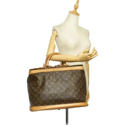 Louis Vuitton Vintage - Monogram Cruiser 55 - Brown - Monogram Canvas and Vachetta Leather Travel Bag - Luxury High Quality - Avvenice