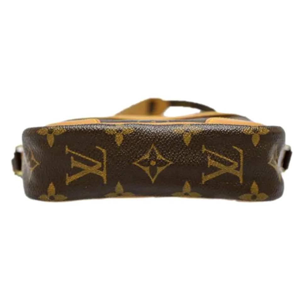 Louis Vuitton Vintage - Monogram Danube - Brown - Monogram Canvas and Vachetta Leather Crossbody Bag - Luxury High Quality - Avvenice