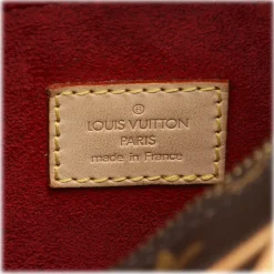 Louis Vuitton Vintage - Monogram Croissant MM Bag - Brown - Monogram Canvas and Leather Handbag - Luxury High Quality - Avvenice