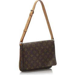 Louis Vuitton Vintage - Monogram Musette Tango Short Strap Bag - Brown - Leather Handbag - Luxury High Quality - Avvenice