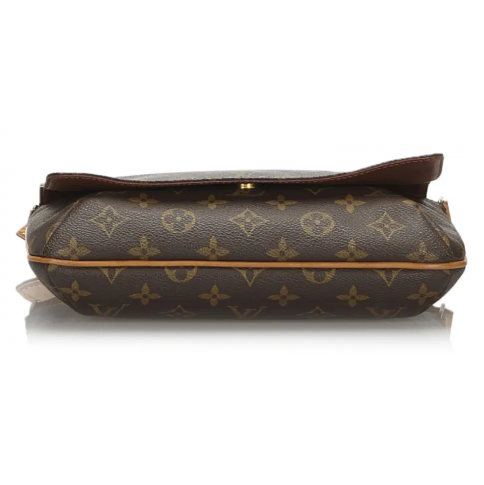 Louis Vuitton Vintage - Monogram Musette Tango Short Strap Bag - Brown - Leather Handbag - Luxury High Quality - Avvenice