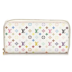 Louis Vuitton Vintage - Monogram Multicolore Zippy Wallet - White - Monogram Canvas Wallet - Luxury High Quality - Avvenice