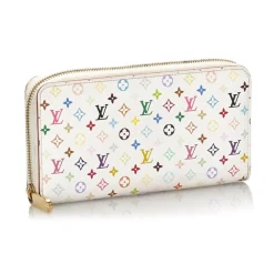 Louis Vuitton Vintage - Monogram Multicolore Zippy Wallet - White - Monogram Canvas Wallet - Luxury High Quality - Avvenice