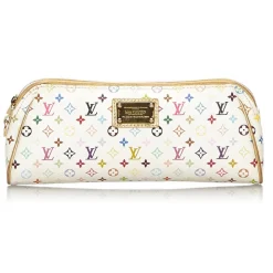 Louis Vuitton Vintage - Monogram Multicolor Kate Clutch - White - Leather Handbag - Luxury High Quality - Avvenice