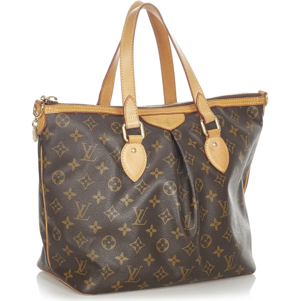 Louis Vuitton Vintage - Monogram Palermo PM - Brown - Monogram Canvas and Leather Handbag - Luxury High Quality - Avvenice