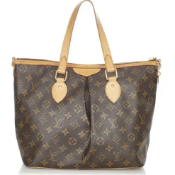 Louis Vuitton Vintage - Monogram Palermo PM - Brown - Monogram Canvas and Leather Handbag - Luxury High Quality - Avvenice