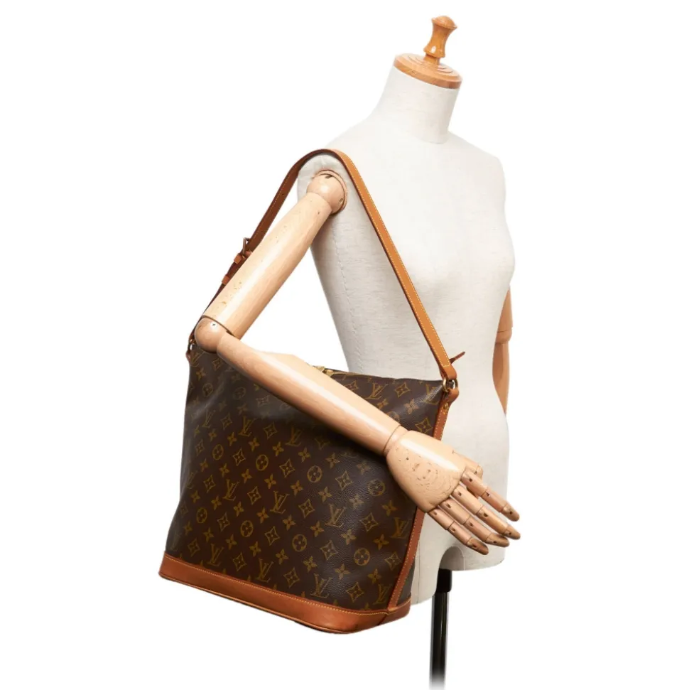 Louis Vuitton Vintage - Monogram Amfar 3 Bag - Brown - Monogram Canvas and Vachetta Leather Handbag - Luxury High Quality - Avvenice