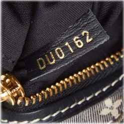 Louis Vuitton Vintage - Monogram Mini Lin Pochette Bag - Grey - Monogram Leather Handbag - Luxury High Quality - Avvenice