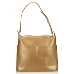 Louis Vuitton Vintage - Monogram Mat Sutter Bag - Gold Brown - Vernis Leather Handbag - Luxury High Quality - Avvenice